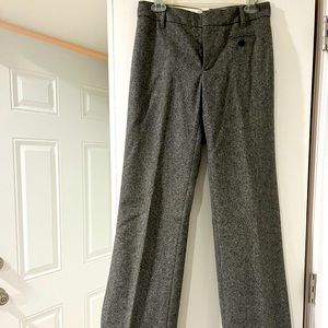 Fully lined tweed pants